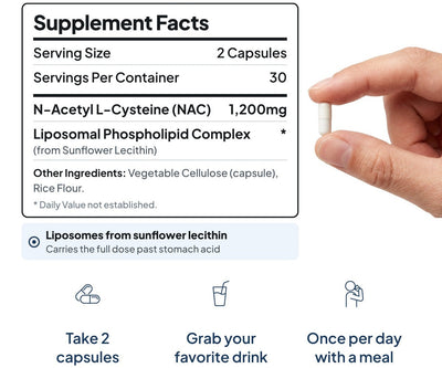 Liposomal NAC - Metabolic & Cellular Support
