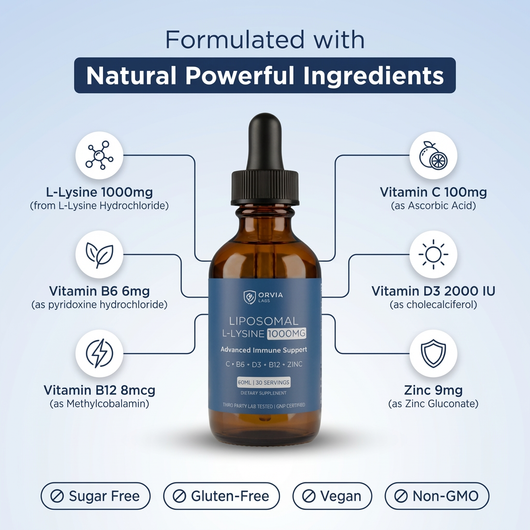 Liposomal L-Lysine │ Immune Support Complex