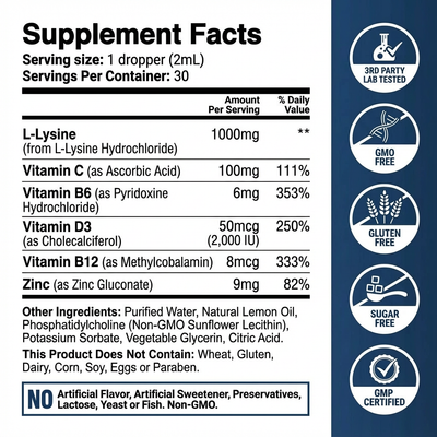 Liposomal L-Lysine Advanced Immune Support